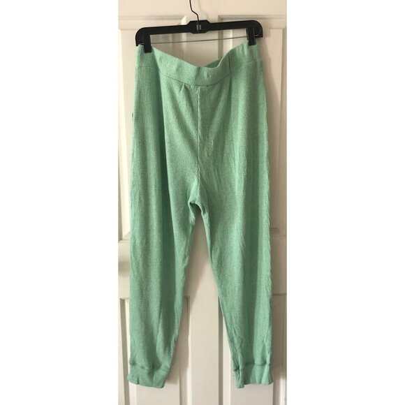 NWT ANTHROPOLOGIE SATURDAY SUNDAY JOGGER LOUNGE SUPER-SOFT TURQUOISE SIZE XL - Picture 7 of 8